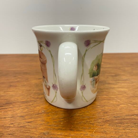 Marjolein‎ Bastin by Hallmark Coffee Mug Cup Birds Garden Pots 10 fl oz - Picture 12 of 12